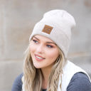  C.C� Heathered Boyfriend Beanie Hat