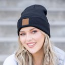  C.C� Heathered Boyfriend Beanie Hat