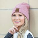  C.C� Heathered Boyfriend Beanie Hat