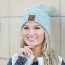  C.C� Heathered Boyfriend Beanie Hat