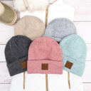  C.C� Heathered Boyfriend Beanie Hat