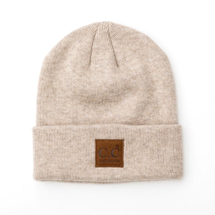 C.C� Heathered Boyfriend Beanie Hat