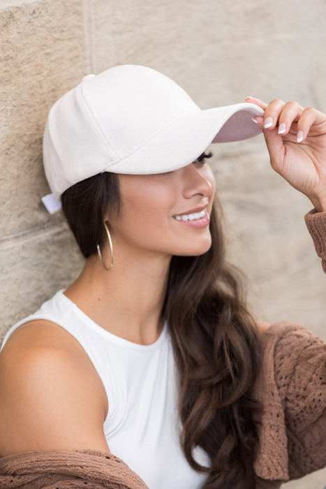 Velour Boyfriend Ball Cap