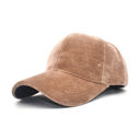 Taupe Velour Boyfriend Ball Cap