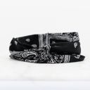 Black Bandana Twist Headwraps