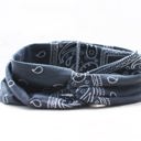 Charcoal Bandana Twist Headwraps