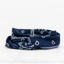 Navy Bandana Twist Headwraps
