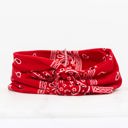 Red Bandana Twist Headwraps