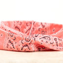 Salmon Bandana Twist Headwraps