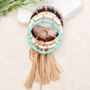  Boho Key Ring Bracelet