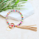 Multi Boho Key Ring Bracelet