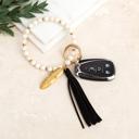  Boho Stone Key Ring Bracelet
