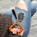 Wooden Key Ring Bracelet