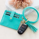  Key Ring ID Wallet Bracelet
