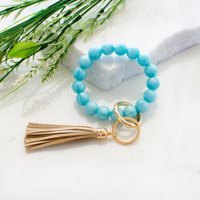 Silicone Key Ring Bracelet