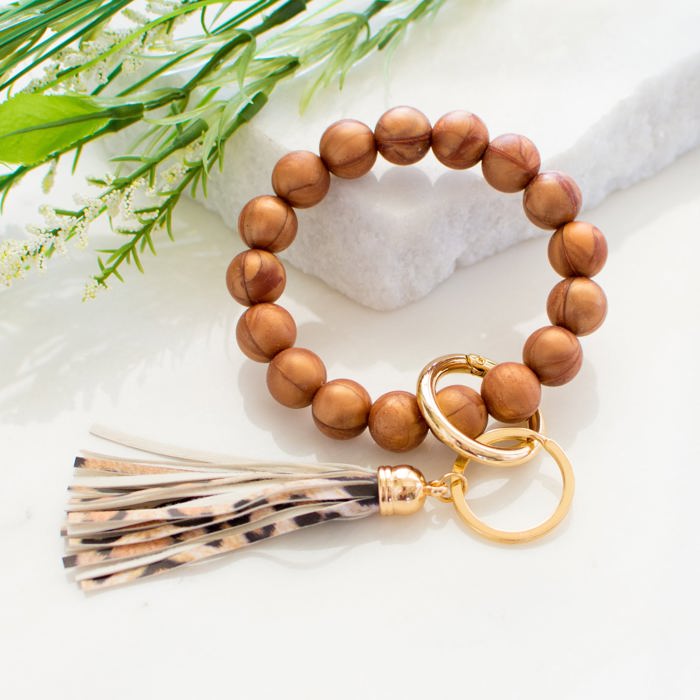 Silicone Key Ring Bracelet