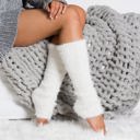 Eyelash Leg Warmers