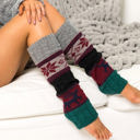  Nordic Snowflake Leg Warmers
