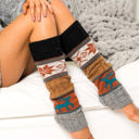 Nordic Snowflake Leg Warmers