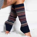  Fairisle Leg Warmers