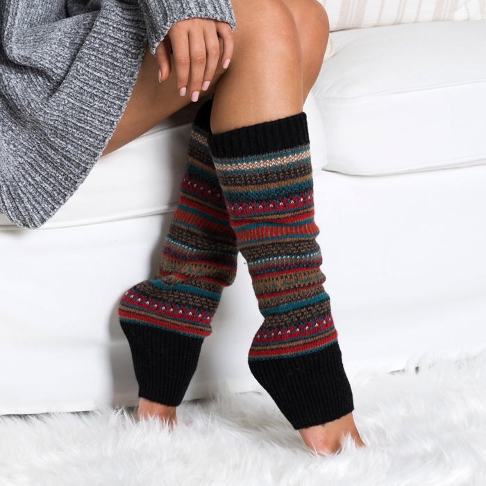 Fairisle Leg Warmers
