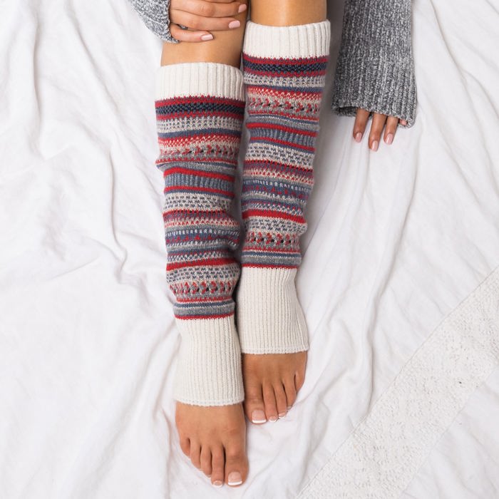 Fairisle Leg Warmers