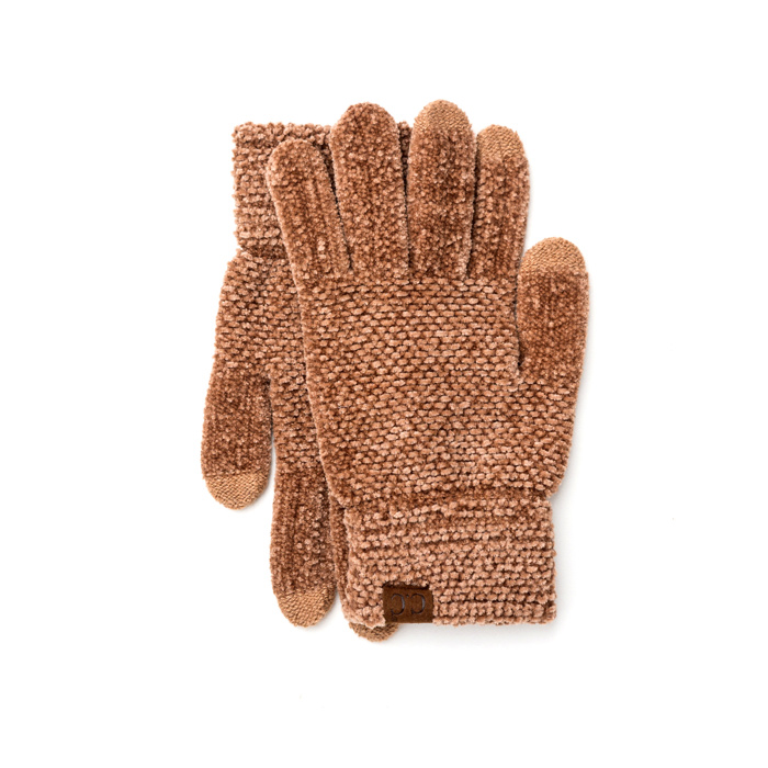 C.C� Chenille Touch Gloves
