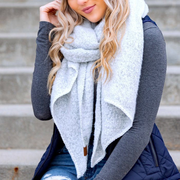 C.C� Draped Scarves