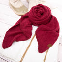 Burgundy C.C� Draped Scarves