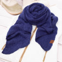 Evening Blue C.C� Draped Scarves