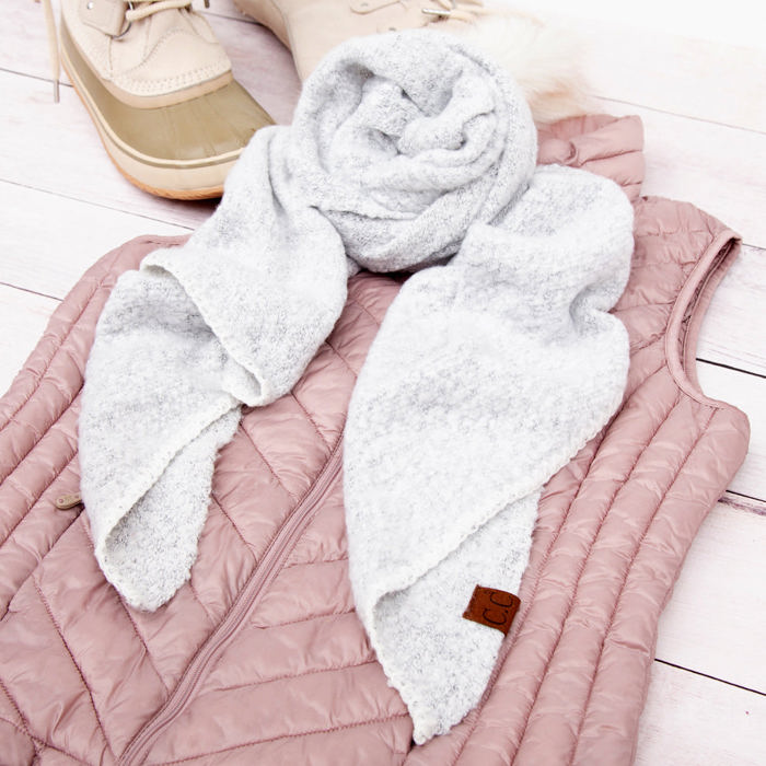 C.C� Draped Scarves