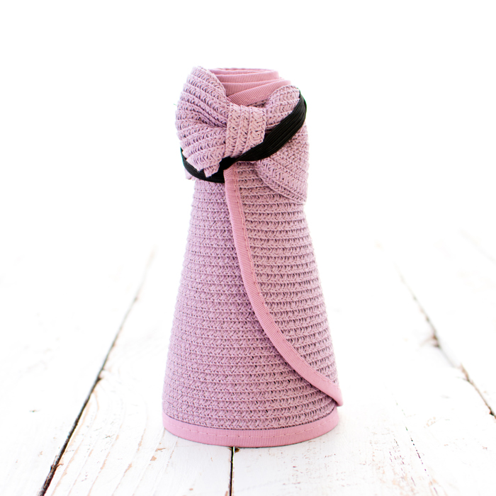 Foldable Wide Brim Bow Visor