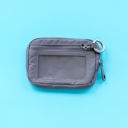 Gray Journey Clippable ID Wallet Pouch