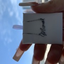  Sterling Silver Cursive "MAMA" Necklace