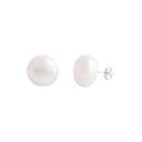 Fresh Water 4MM Sterling Silver Fresh Water Pearl Stud Earrings