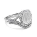  Sterling Silver Stackable Monogram Ring Set - Kate Ring