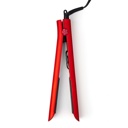 Red ALMOST FAMOUS - Glam Series 1.25" Flat Iron with Luxe Gem Infused Plates - Pretty in Pink
