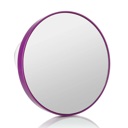 Purple ALMOST FAMOUS - 15X Vanity Mirror with Suction Lock - Twilight