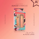 Orange ALMOST FAMOUS - Rose Gold 2-Piece Nail Clipper Set - Purple