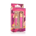 Pink ALMOST FAMOUS - Rose Gold 2-Piece Nail Clipper Set - Purple