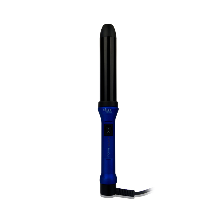 ALMOST FAMOUS - Glam Series 32mm Curling Wand with Gem Infused Barrel - Hollywood Blues