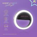  ALMOST FAMOUS - "Spotlight" LED Selfie Light - Black