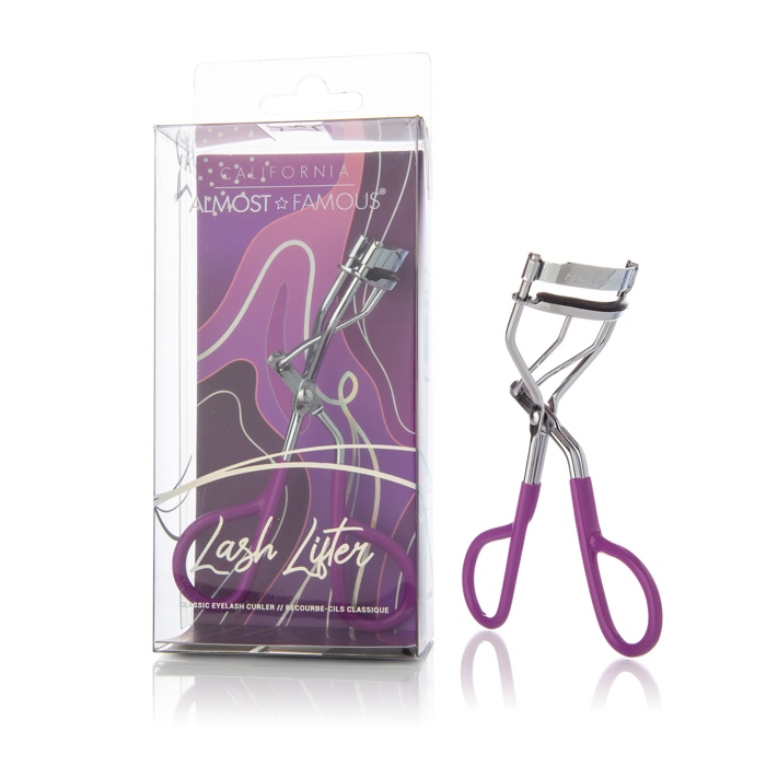 ALMOST FAMOUS - Chrome 'No Pinch' Eyelash Curler