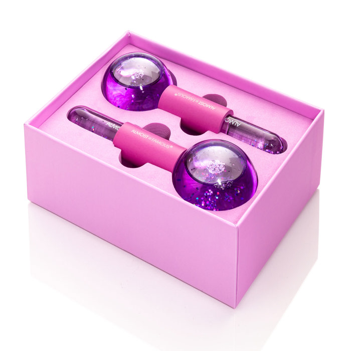 ALMOST FAMOUS 2-Pack Cryo Facial Massage Globes