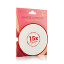 Red ALMOST FAMOUS - 15X Vanity Mirror with Suction Lock - Twilight