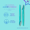  ALMOST FAMOUS 6-Pack Dermaplaning Razors Set - Green