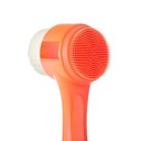  ALMOST FAMOUS - "Cleanse It" 2in1 Exfoliator Brush - Coral