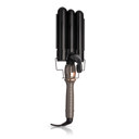  ALMOST FAMOUS - Triple Barrel Clip Curling System - Charcoal Gray