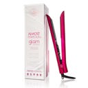  ALMOST FAMOUS - Glam Series 1.25" Flat Iron with Luxe Gem Infused Plates - Pretty in Pink