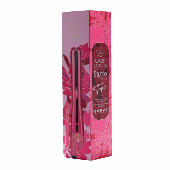 ALMOST FAMOUS - Tropico Tourmaline Ceramic 1.25" - Hibiscus Pink